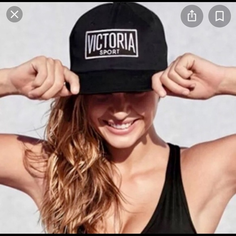 Victoria Sport black baseball cap